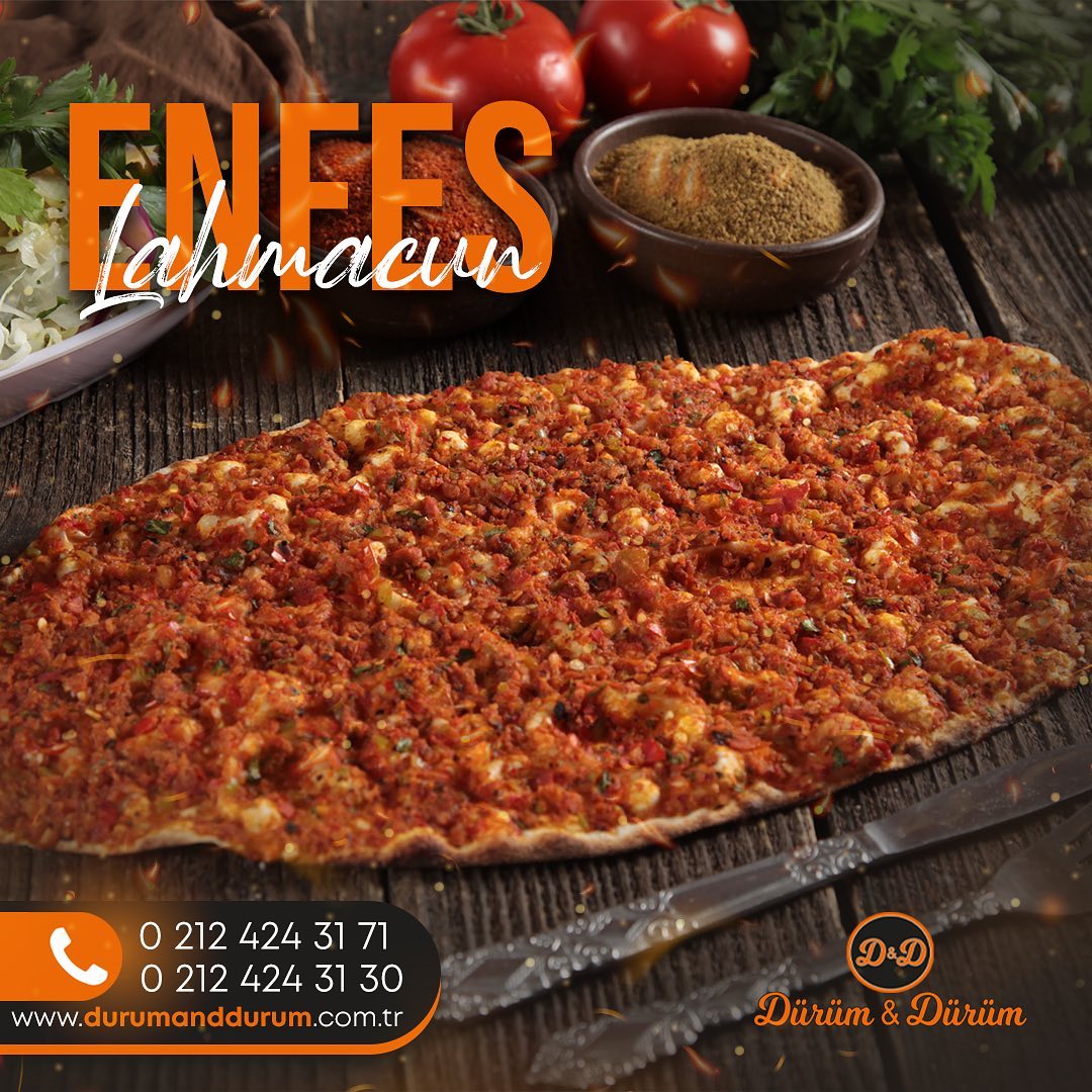 Acılı / Acısız Lahmacun (170 gr)